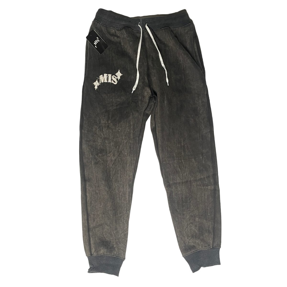 MIS Sweatpants (Black Washed Texture)