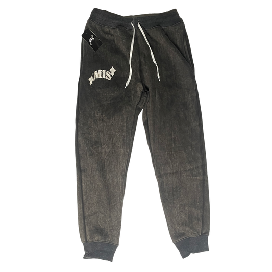 MIS Sweatpants (Black Washed Texture)